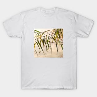 Green leaves, Branches, green, wallart, summer, nature, digital, art, minimal, tropical, travel, plant, floral, spring, shapes T-Shirt